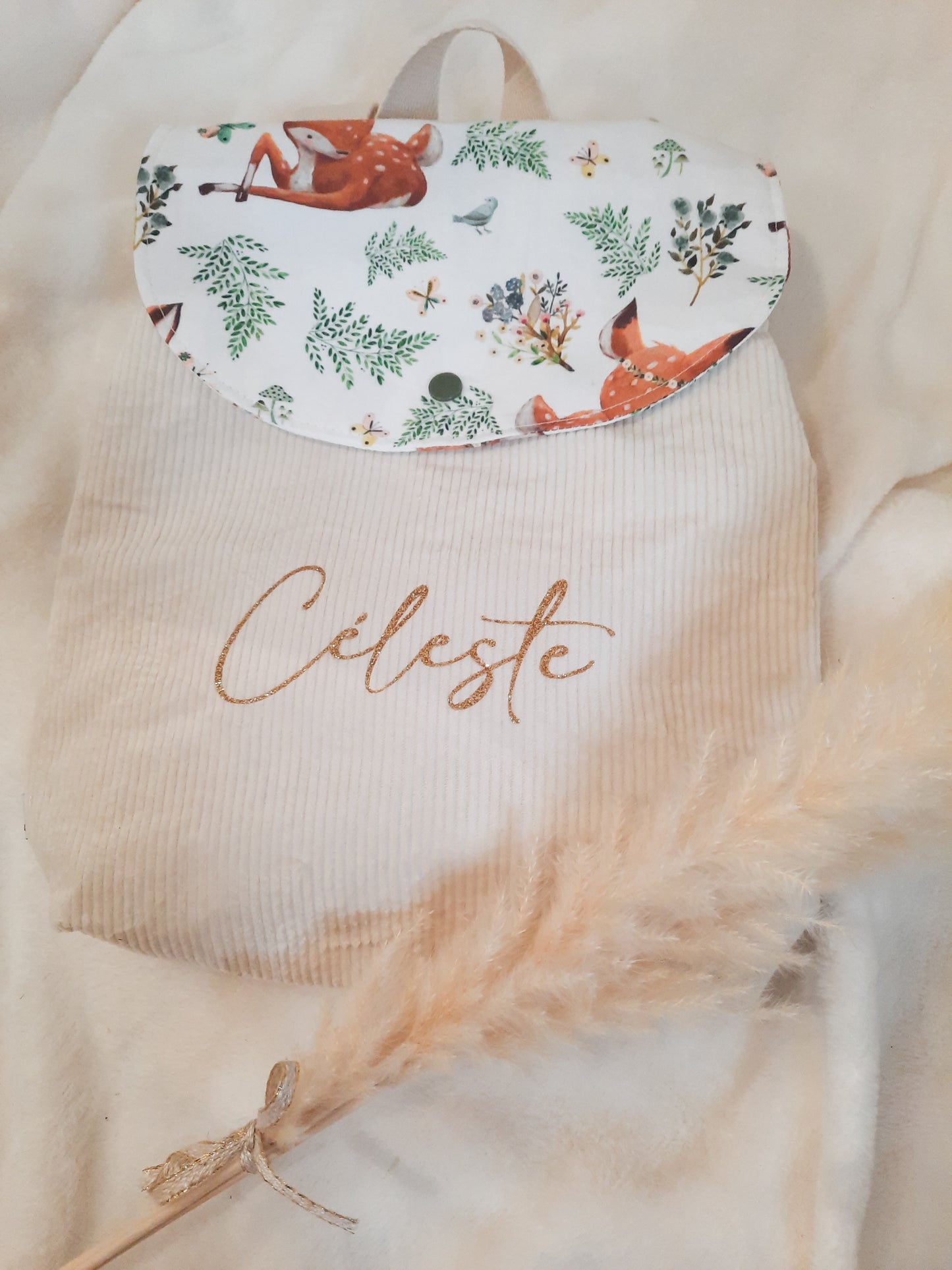 Sac à dos Maternelle Velours