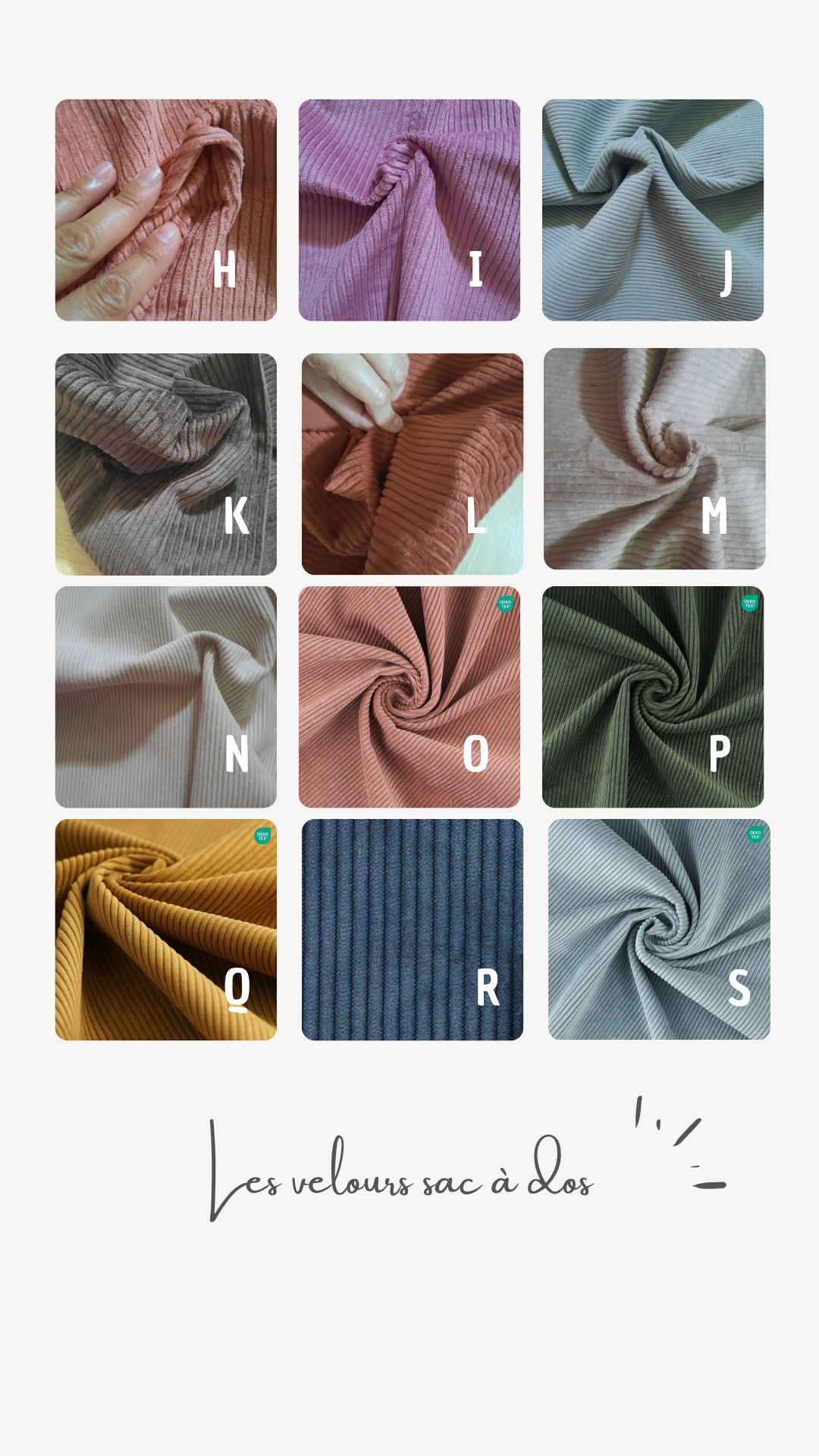 Sac à dos Maternelle Velours